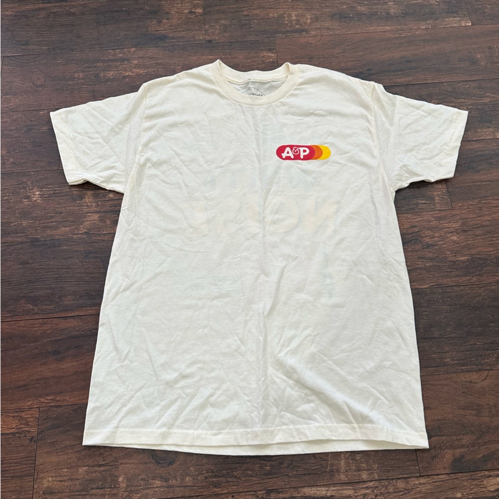 Men White Noise T shirt - Picture 2 of 2